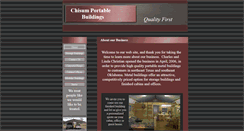 Desktop Screenshot of chisumbuildings.com